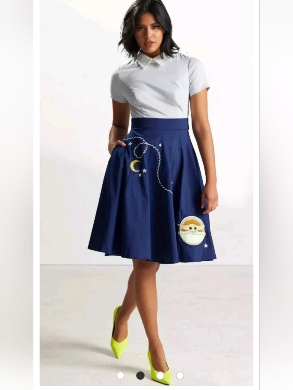 Disney Parks Her Universe Star Wars The Mandalorian The Child Dress Size S/M